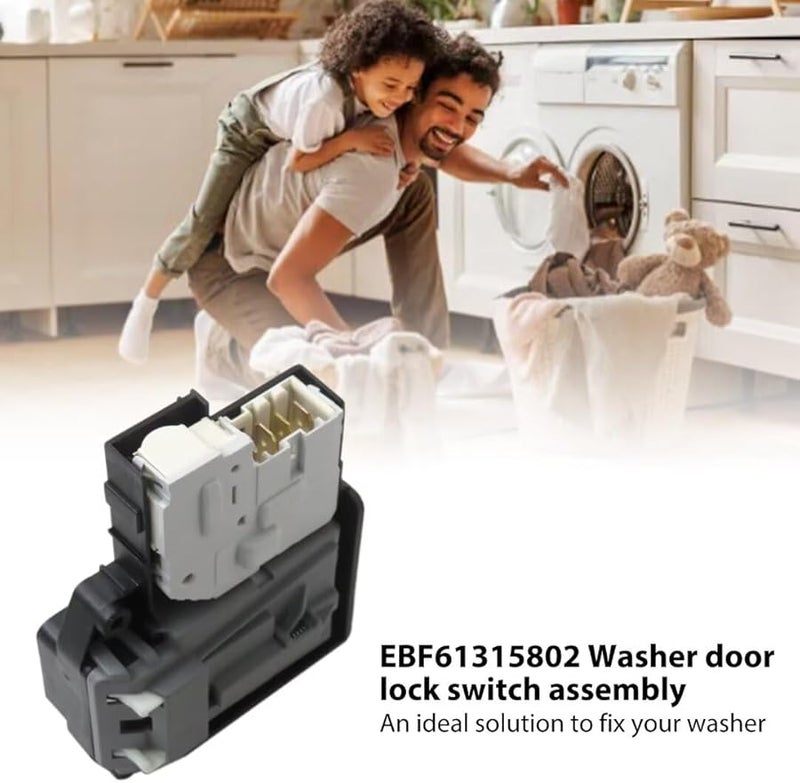 LG Kenmore Washer Door Lock Switch 120v For WM3488HS WM3488HW WM1388HW WM3670HWA 00 WM8100HVA - Image 2